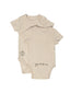 2-Pack Ultra Soft Half Sleeve Bodysuit