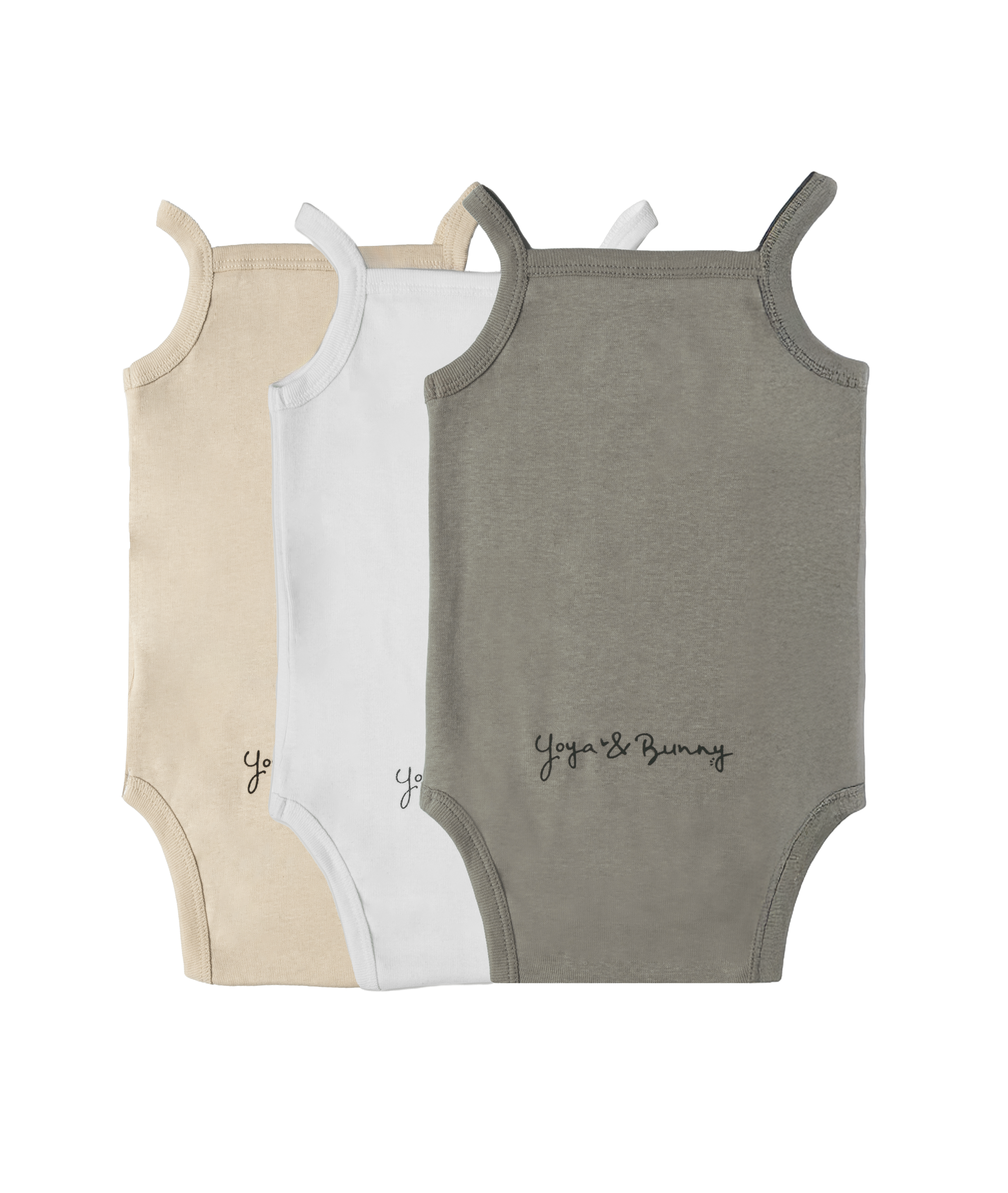 3-Pack Ultra Soft Tank Bodysuit Multi Color Secondary image