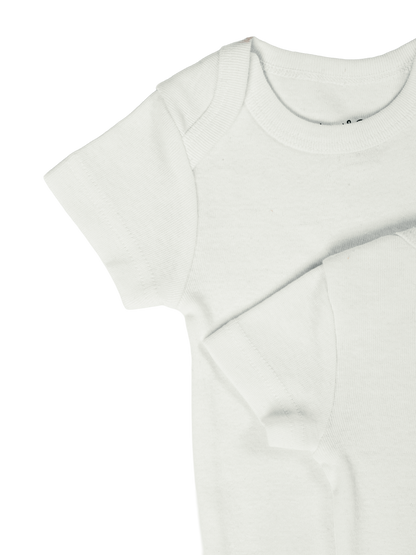 2-Pack Ultra Soft Half Sleeve Bodysuit